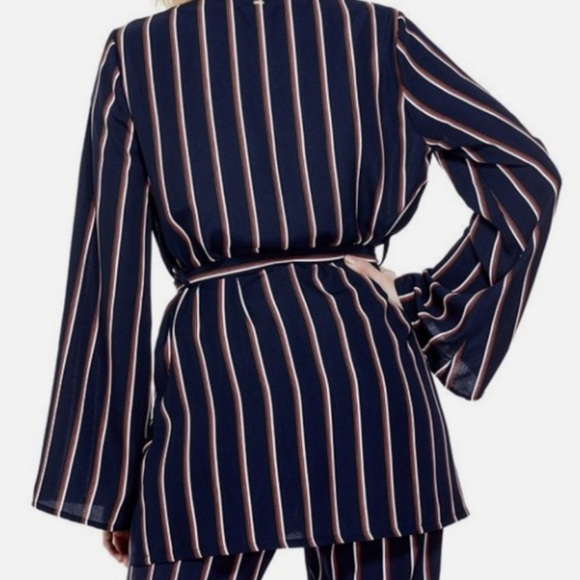 Guess Striped tie front Kimono - Picture 9 of 9